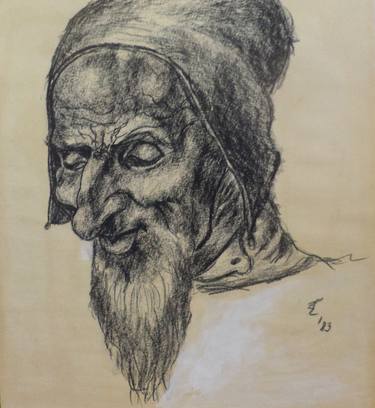 Print of Men Drawings by Edina Adel Takács