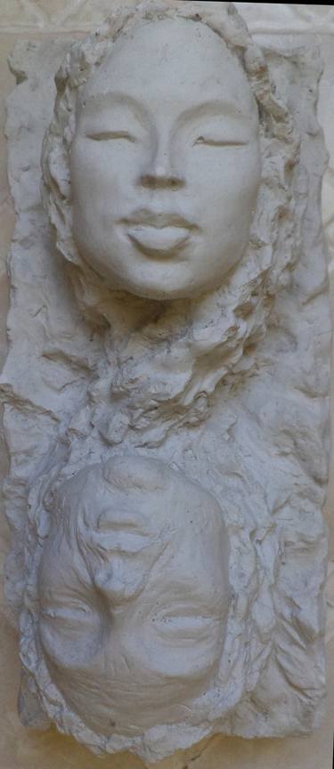 Original Fine Art Women Sculpture by Edina Adel Takács