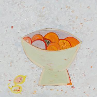Original Abstract Food Paintings by jelena b