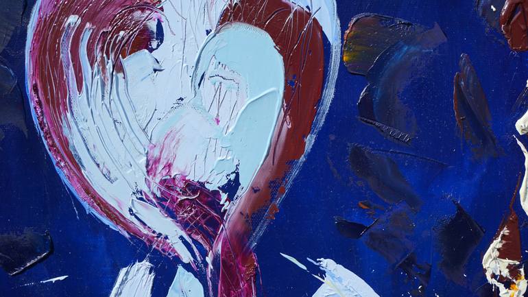 Original Abstract Animal Painting by Jelena B
