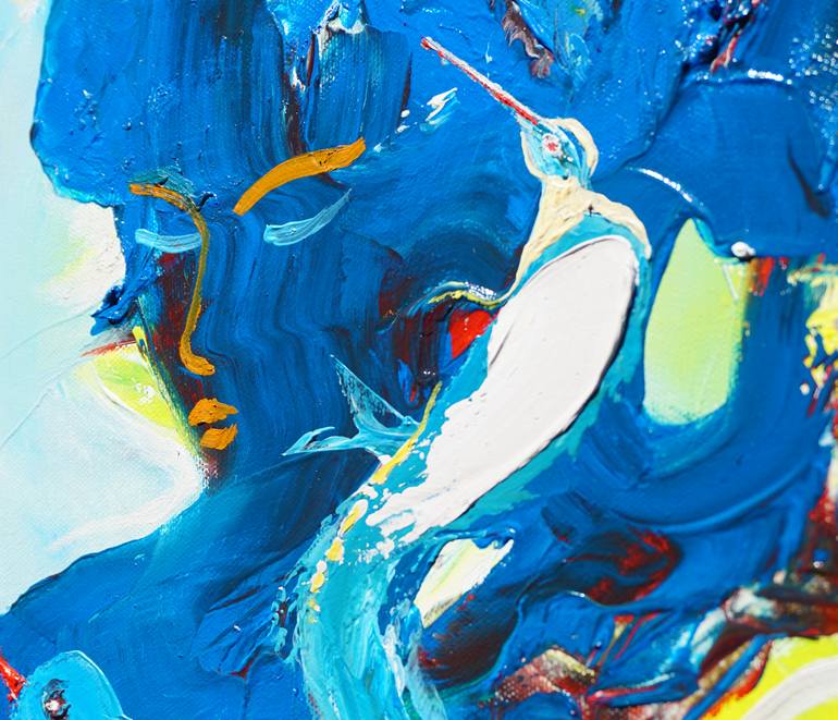 Original Abstract Women Painting by Jelena B