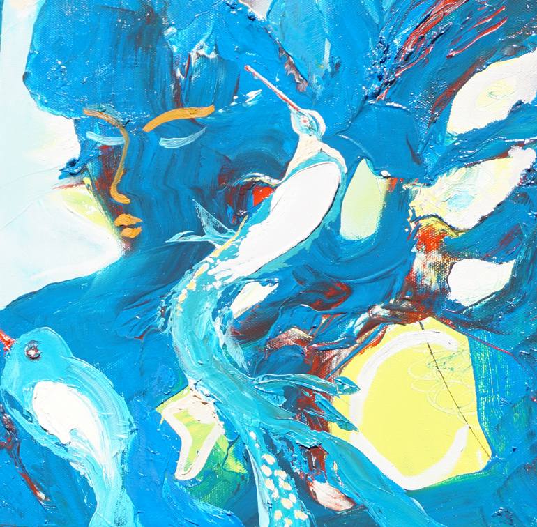 Original Abstract Women Painting by Jelena B