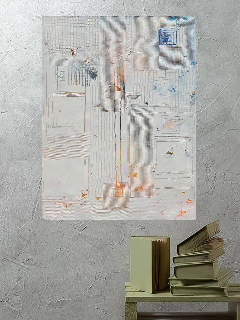 Original Minimalism Abstract Painting by jelena b