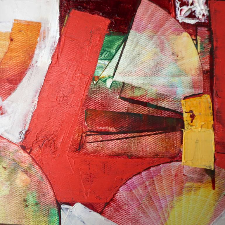 Original Abstract Expressionism Abstract Painting by Jelena B