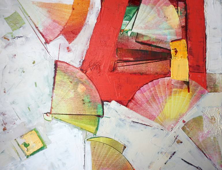 Original Abstract Expressionism Abstract Painting by Jelena B