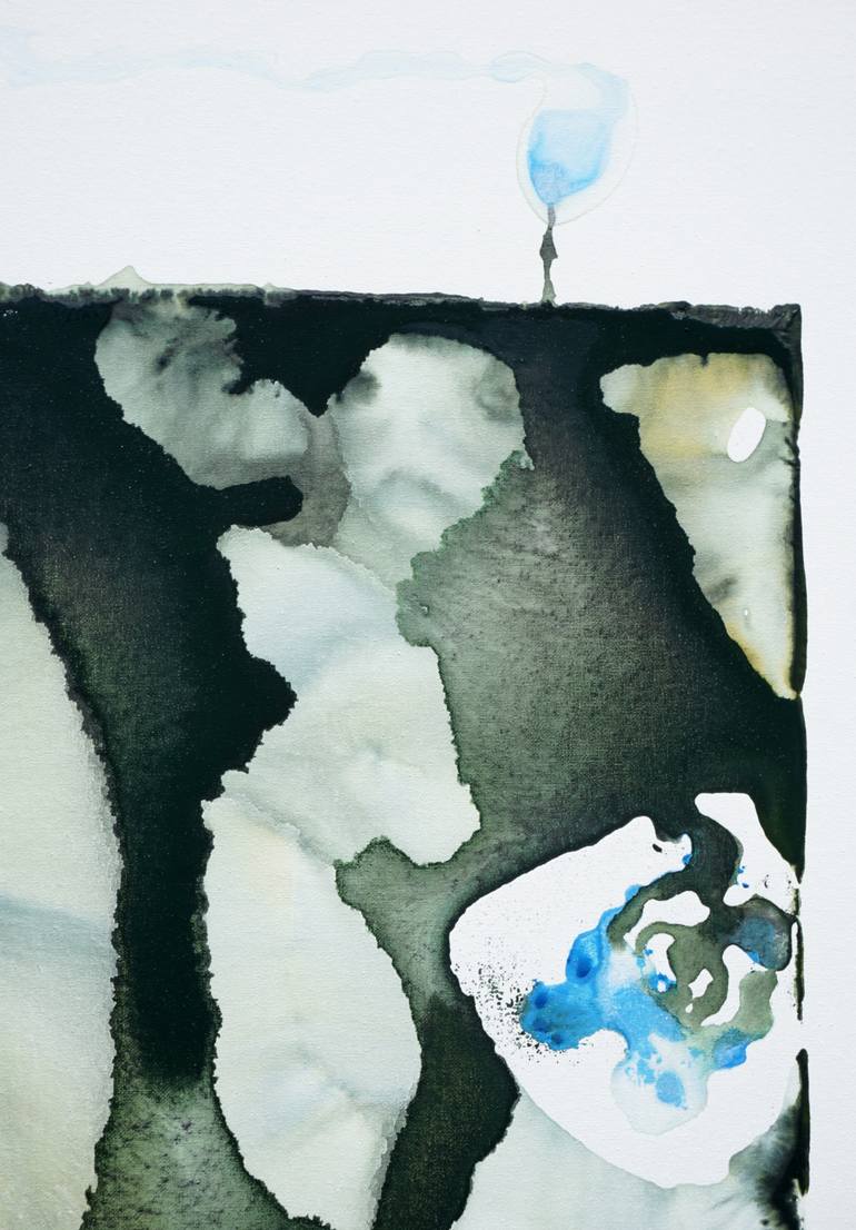 Original Abstract Expressionism Abstract Painting by Jelena B