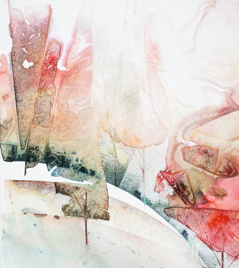 Original Abstract Landscape Painting by Jelena B