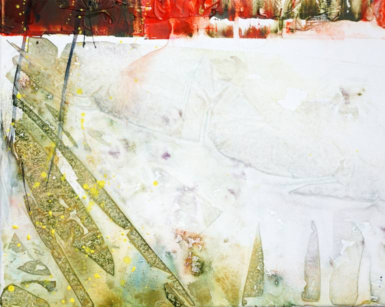 Original Abstract Landscape Painting by Jelena B
