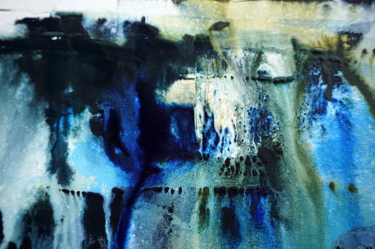 Original Abstract Expressionism Abstract Painting by Jelena B