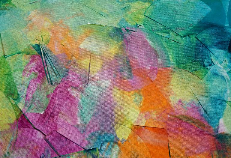 Original Abstract Expressionism Abstract Painting by jelena b