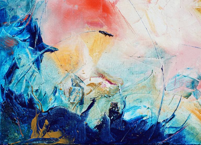 Original Abstract Expressionism Abstract Painting by jelena b