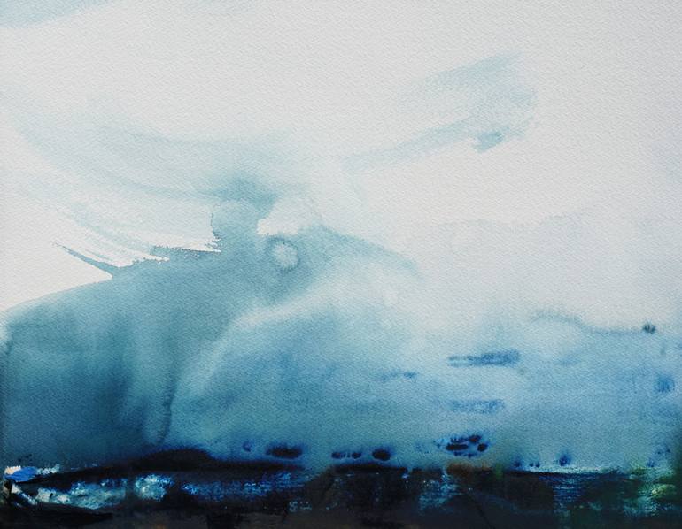 Original Abstract Landscape Painting by Jelena B