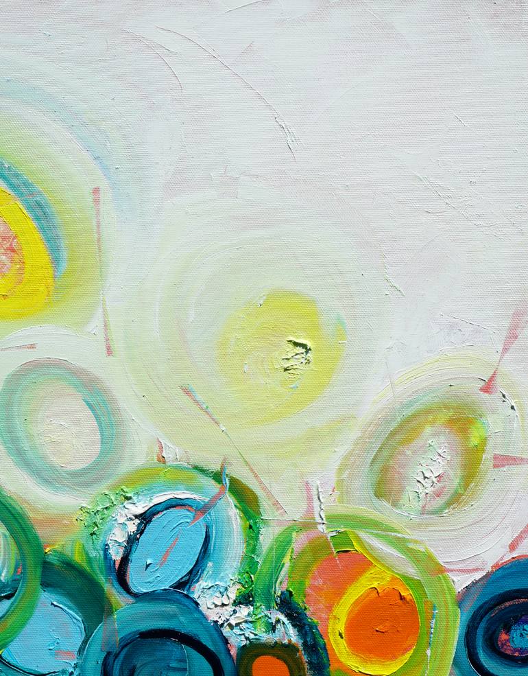 Original Abstract Expressionism Abstract Painting by Jelena B