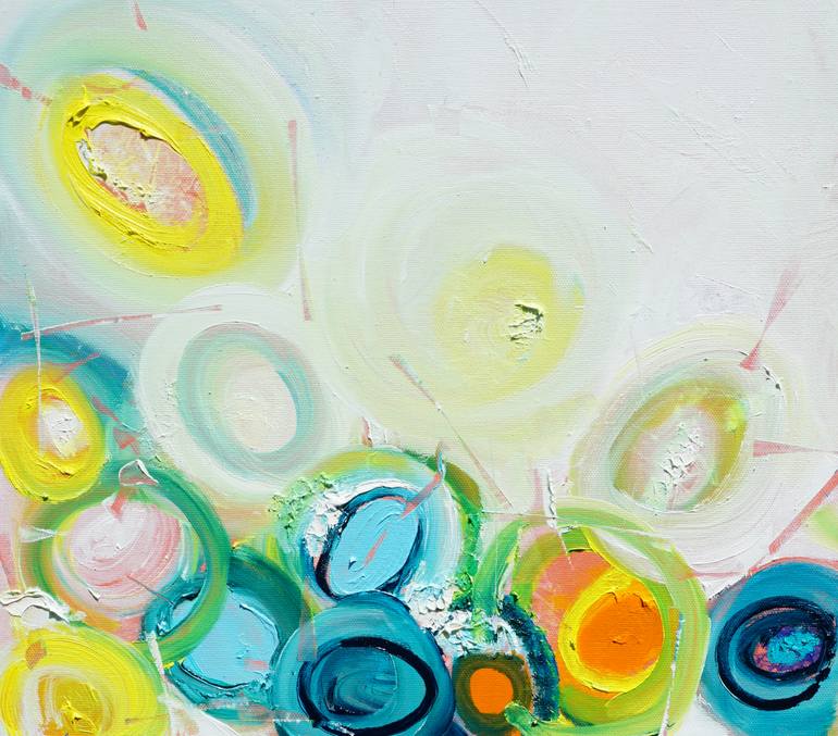 Original Abstract Expressionism Abstract Painting by Jelena B