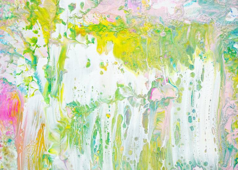 Original Abstract Expressionism Abstract Painting by Jelena B