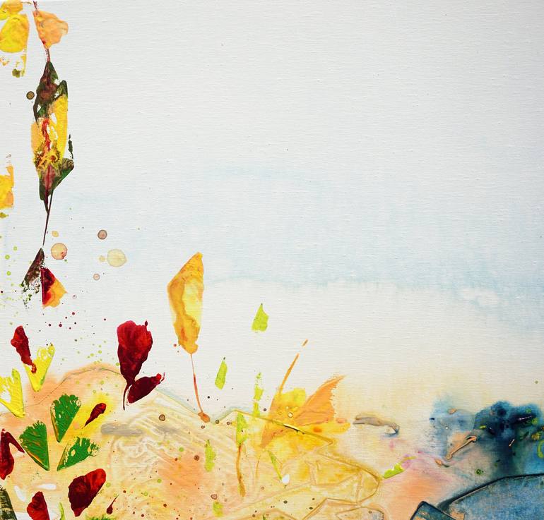 Original Abstract Expressionism Abstract Painting by Jelena B