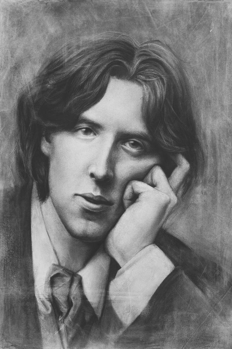 Oscar Wilde Drawing by Liu Ling