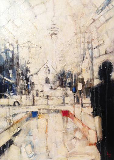 Print of Expressionism Cities Paintings by Liam Downes