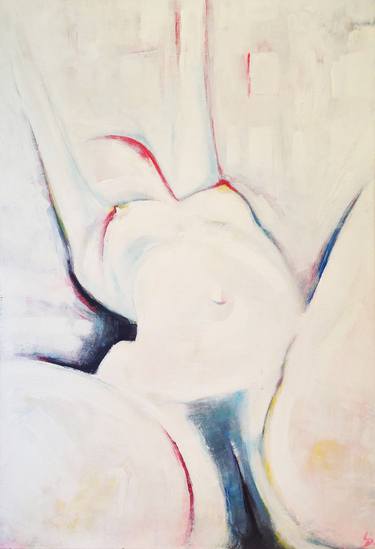 Original Expressionism Nude Paintings by Liam Downes