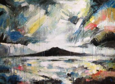 Original Expressionism Seascape Paintings by Liam Downes