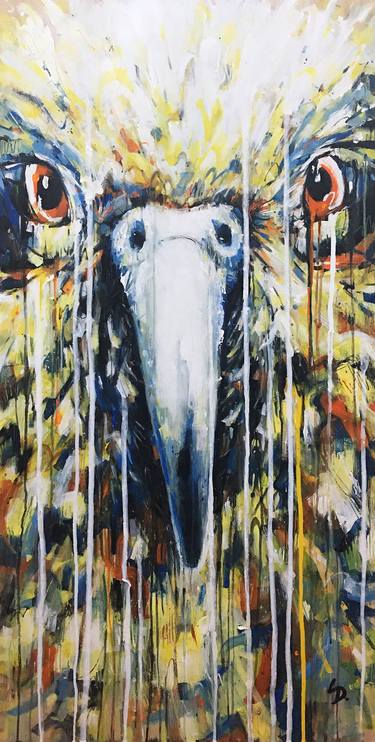 Original Expressionism Animal Paintings by Liam Downes