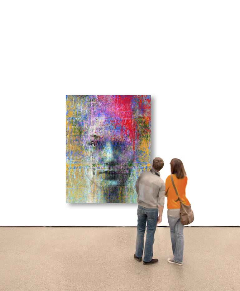 Original Portraiture People Painting by Volker Rossenbach