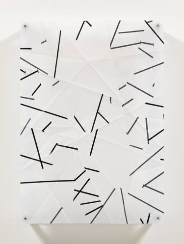 Original Abstract Calligraphy Drawings by Kazuhiro Higashi