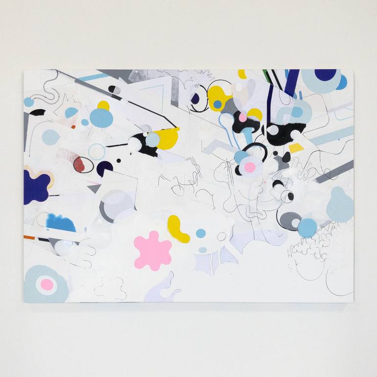 Original Contemporary Abstract Painting by Kazuhiro Higashi