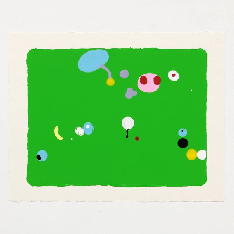 Original Contemporary Abstract Printmaking by Kazuhiro Higashi