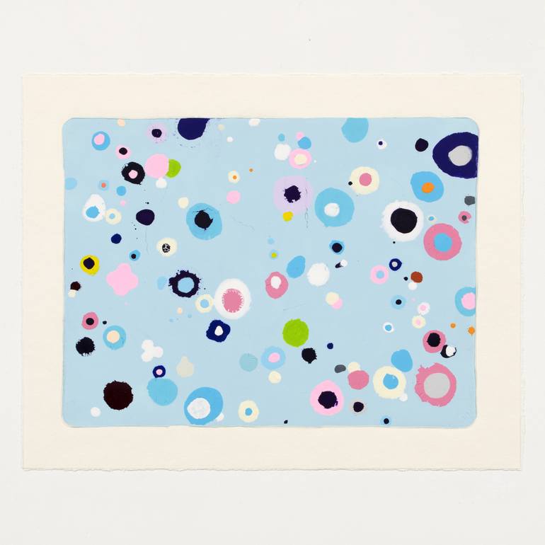 Original Contemporary Abstract Printmaking by Kazuhiro Higashi