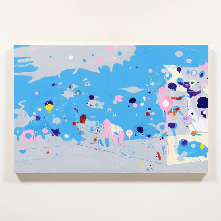 Original Contemporary Abstract Painting by Kazuhiro Higashi