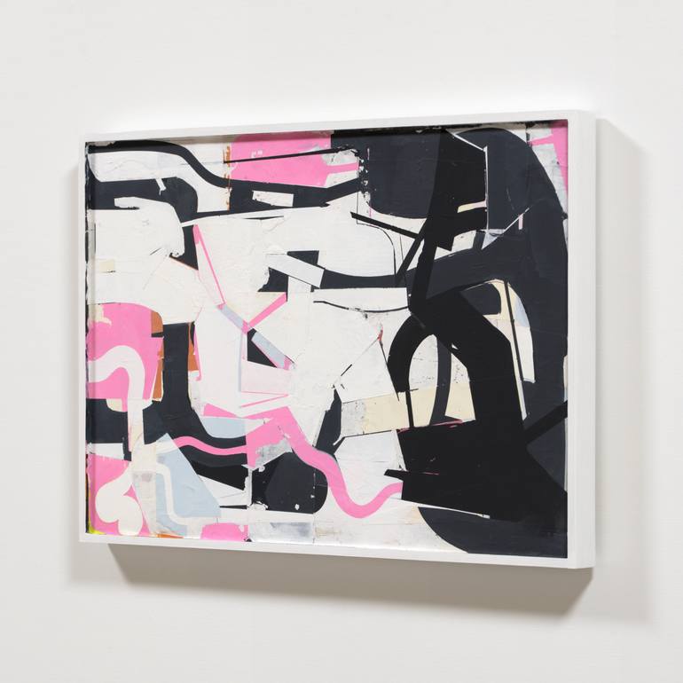 Original Abstract Expressionism Abstract Painting by Kazuhiro Higashi