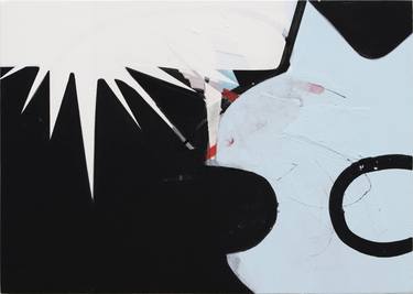 Original Abstract Cats Paintings by Kazuhiro Higashi