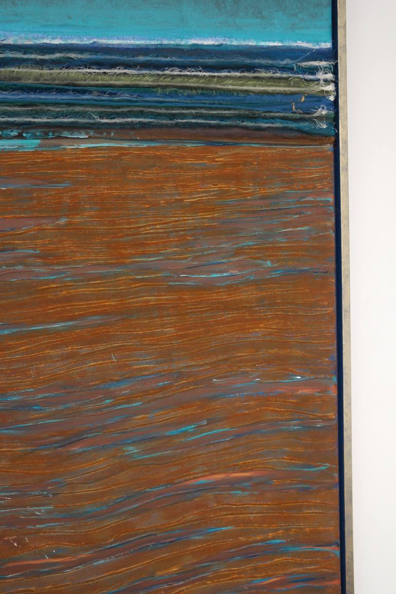 Original Abstract Landscape Painting by Gita Kalishoek