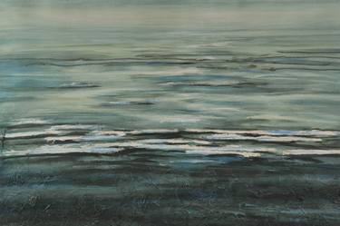 Original Abstract Expressionism Landscape Paintings by Gita Kalishoek