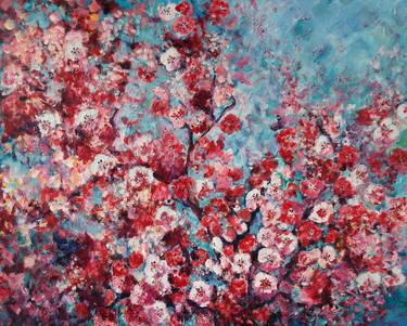 Print of Floral Collage by Gita Kalishoek