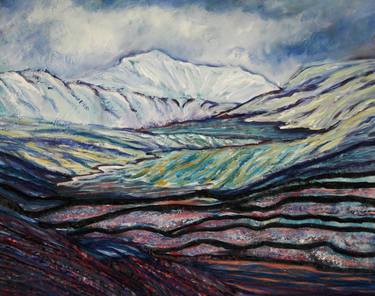 Original Expressionism Landscape Paintings by Gita Kalishoek