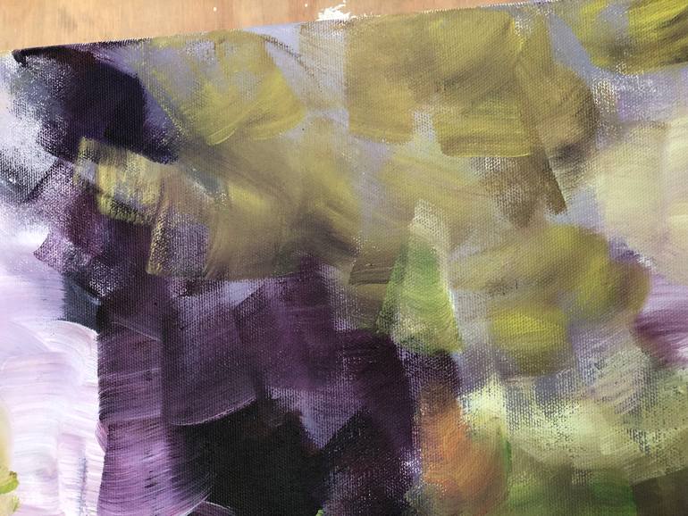 Original Abstract Expressionism Abstract Painting by Gita Kalishoek
