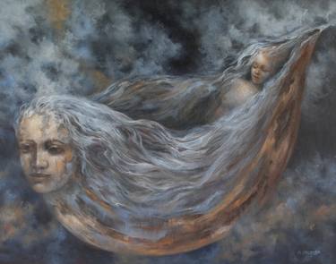 Original Expressionism Fantasy Paintings by Marcia Snedecor