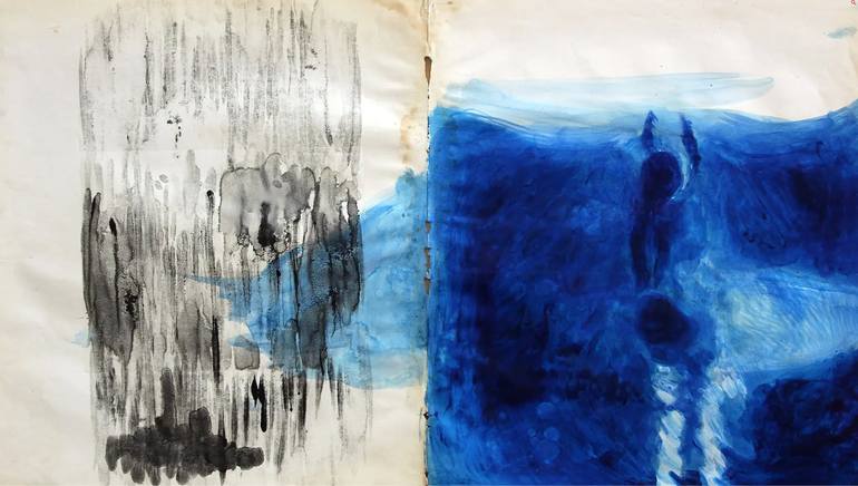 Original Conceptual Abstract Paintings by Andrea Rolfes