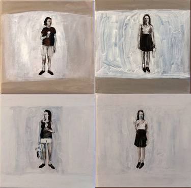 Original Figurative People Paintings by Andrea Rolfes