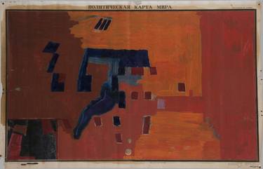 Original Cubism Men Painting by Tymur Postovyi