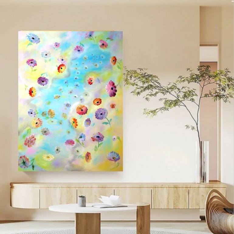 Original Expressionism Abstract Painting by Daniela Hodea