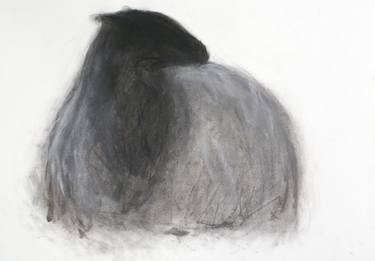 Original Abstract Expressionism Animal Drawings by Anne Fraaz-Unterhalt