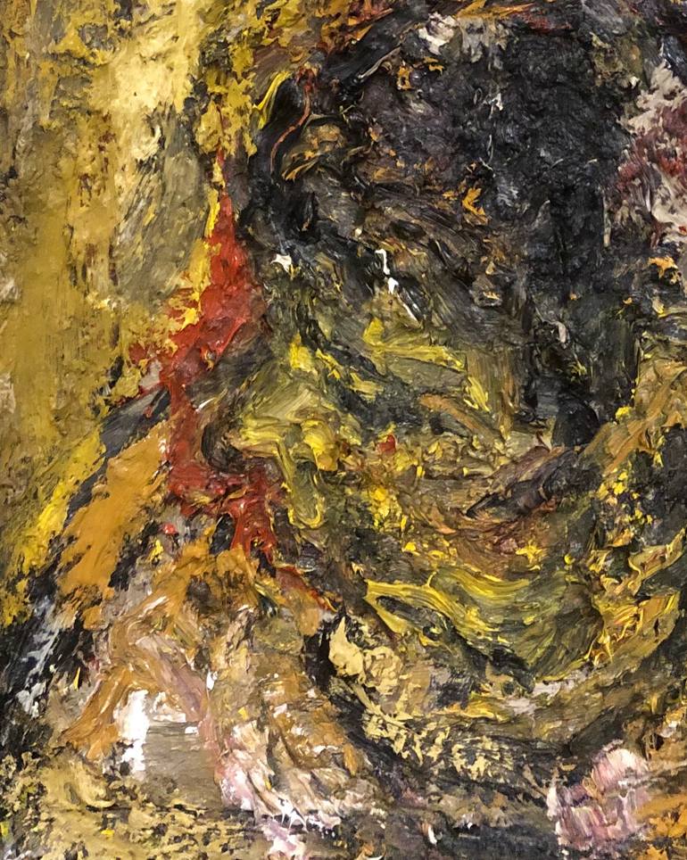 Original Expressionism People Painting by Stephen Robertson