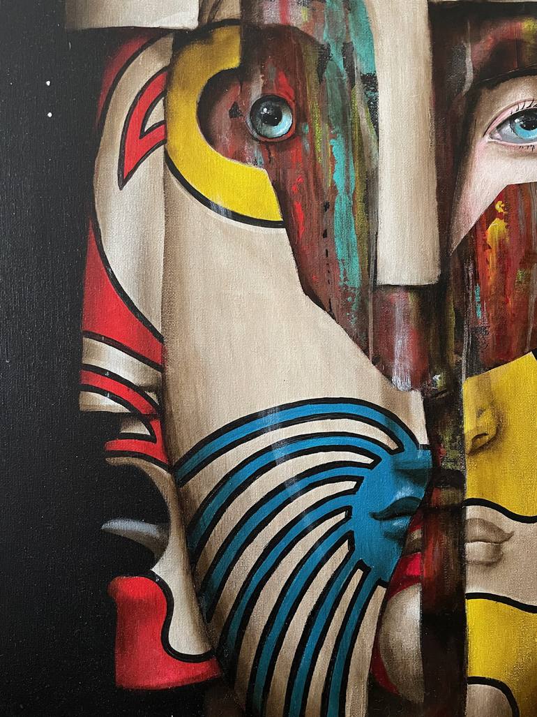 Original Expressionism Classical Mythology Painting by Fabien Delaube