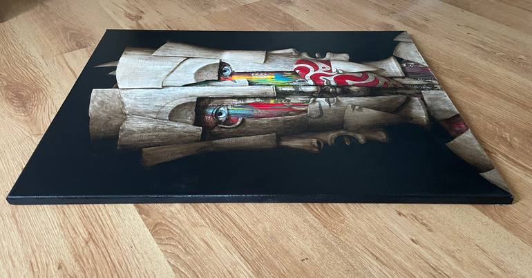 Original Figurative Classical Mythology Painting by Fabien Delaube