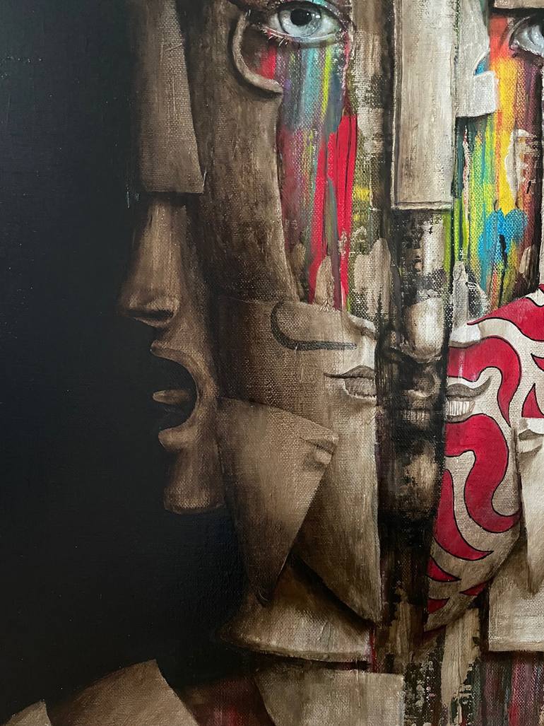 Original Figurative Classical Mythology Painting by Fabien Delaube