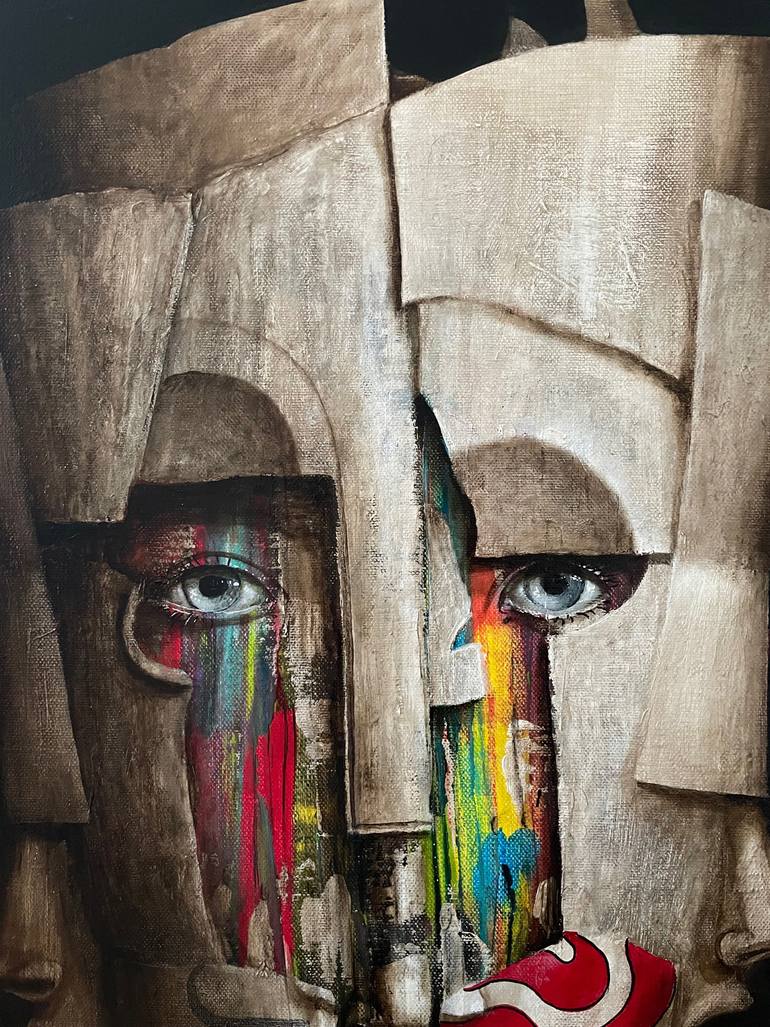 Original Figurative Classical Mythology Painting by Fabien Delaube