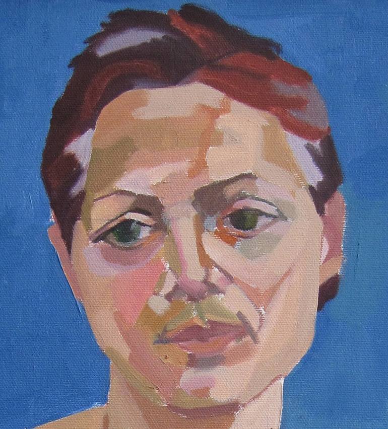 Original Figurative Portrait Painting by Eve Pettitt